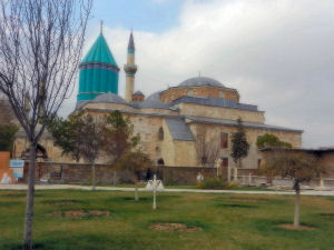 Mevlana Museum: Grner Turm